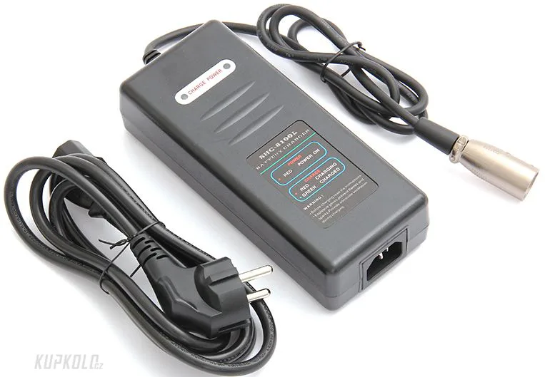 Nabíječka baterie Apache Power pro elektrokolo, 36V/2A, 3-pin konektor