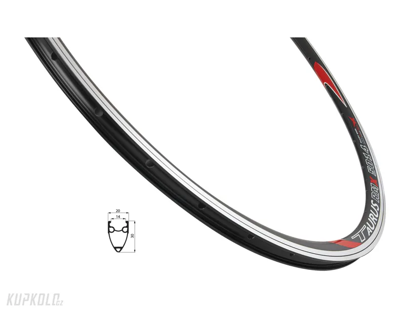 Ráfek Remerx Taurus, 622 x 14, černý