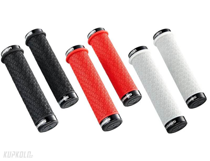 Madla&#x20;SRAM&#x20;DH&#x20;Locking&#x20;gripy,&#x20;silikonov&#x00E9;,&#x20;dvojit&#x00E1;&#x20;obj&#x00ED;mka