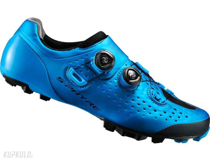 Tretry&#x20;Shimano&#x20;SH-XC9&#x20;S-Phyre,&#x20;modr&#x00E1;