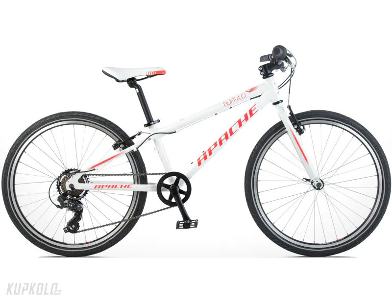 Dětské kolo Apache Buffalo 24", 2017 - bílá