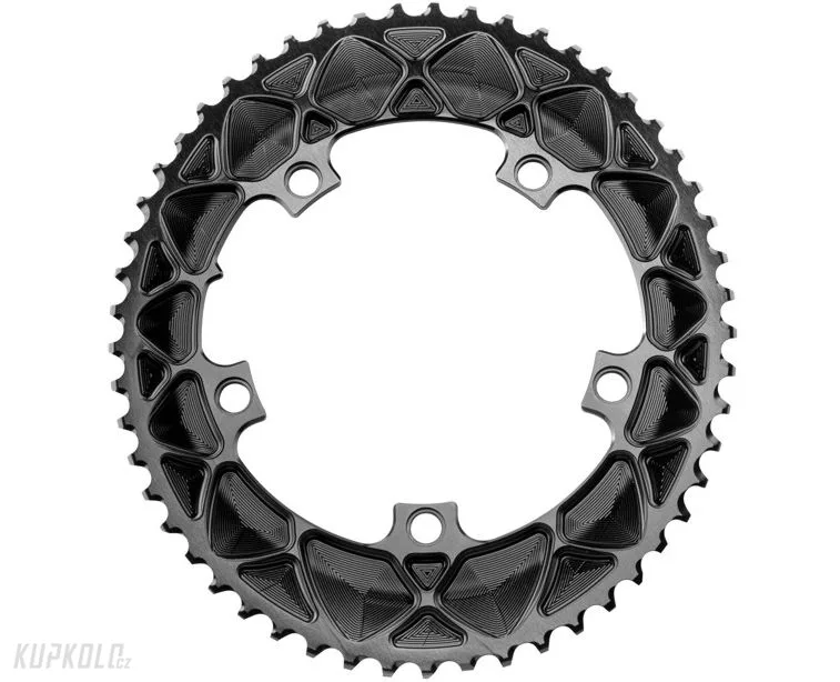 P&#x0159;evodn&#x00ED;k&#x20;absoluteBLACK&#x20;Oval&#x20;Road&#x20;2x&#x20;130&#x2F;5&#x20;BCD