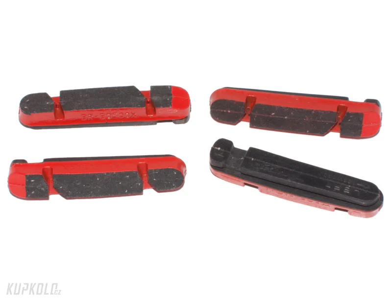 Náhradní špalky Campagnolo pro Carbon ráfky, BR-BO500X, 4 ks