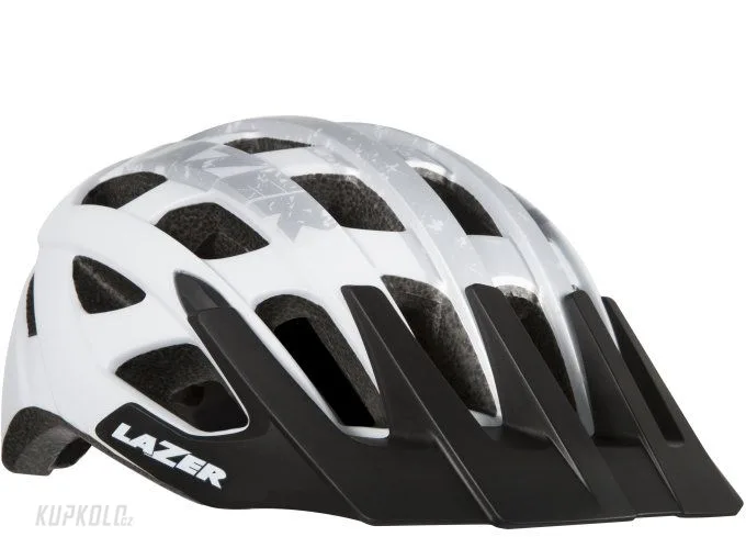 Helma MTB LAZER ROLLER, matná bílá/stříbrná