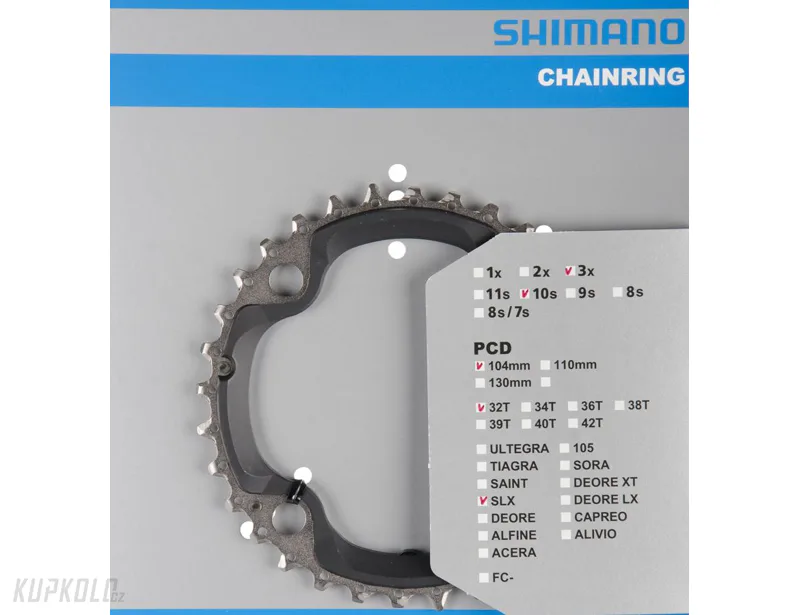 P&#x0159;evodn&#x00ED;k&#x20;Shimano&#x20;SLX&#x20;FC-M670&#x2F;660,&#x20;10s