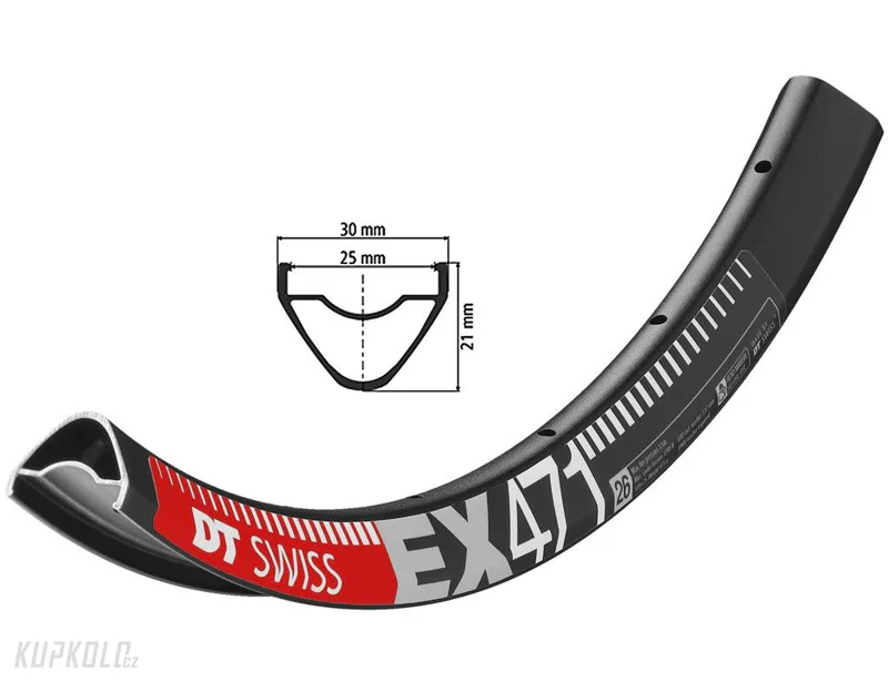 26" Enduro ráfek DT Swiss EX 471, 559x25