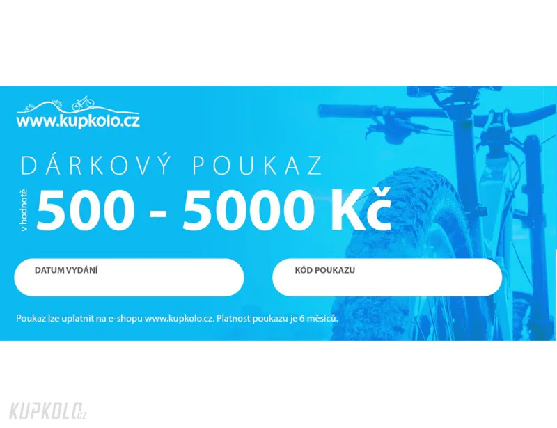 Tištěný dárkový poukaz Kupkolo.cz