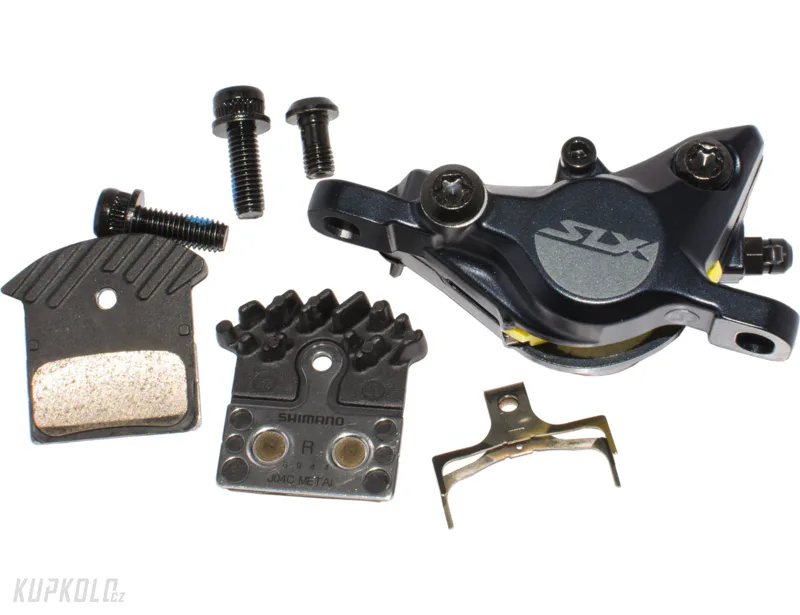 Brzdový třmen Shimano SLX BR-M7100 kovové destičky s chladičem