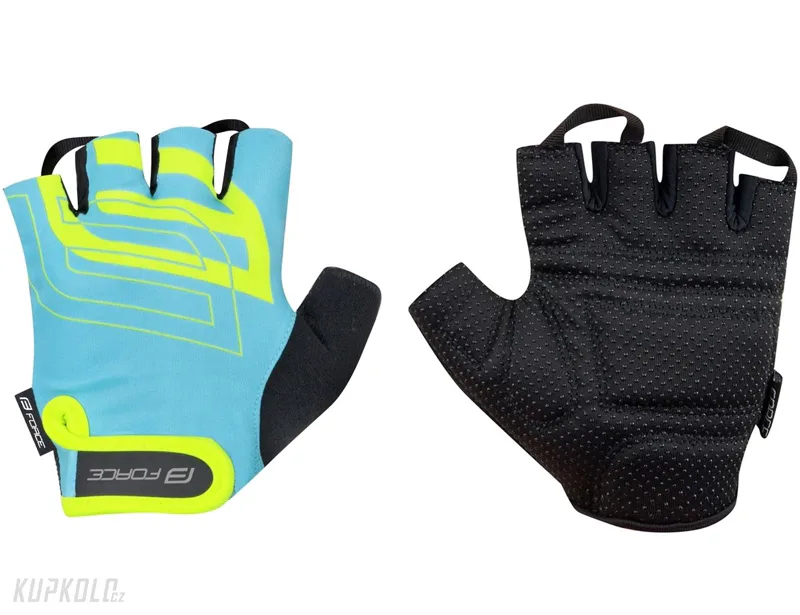 Rukavice&#x20;Force&#x20;SPORT,&#x20;modr&#x00E1;&#x2F;fluo