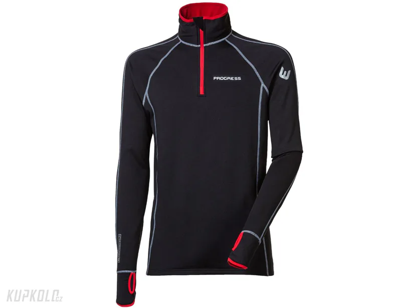 Progress Torez Zip pánská funkční sportovní mikina