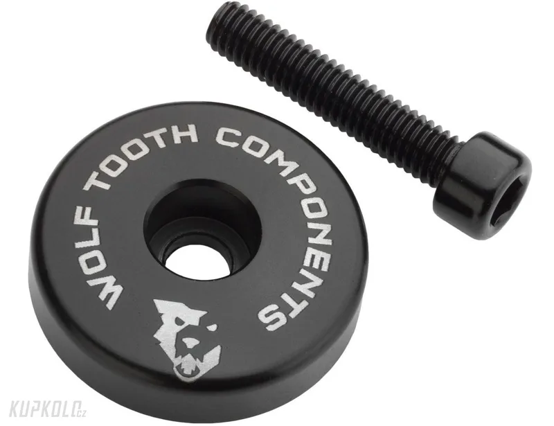 Wolf&#x20;Tooth&#x20;Ultralight&#x20;Stem&#x20;Cap&#x20;v&#x00ED;&#x010D;ko&#x20;s&#x20;integrovan&#x00FD;m&#x20;krou&#x017E;kem,&#x20;10mm,&#x20;&#x010D;ern&#x00E1;