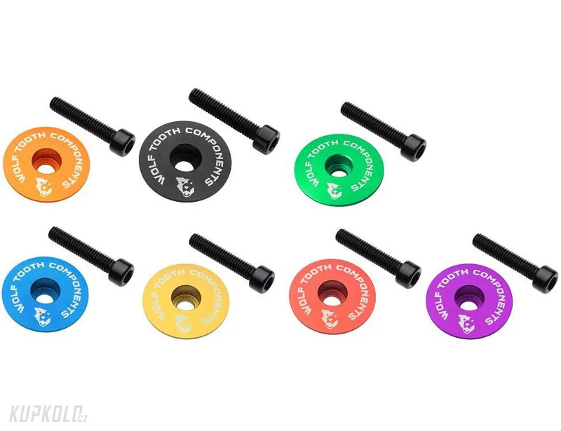 Wolf&#x20;Tooth&#x20;Ultralight&#x20;Stem&#x20;Cap&#x20;Flat&#x20;v&#x00ED;&#x010D;ko&#x20;na&#x20;vidlici