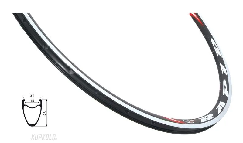 Silniční ráfek Remerx Rapid, 622 x 15