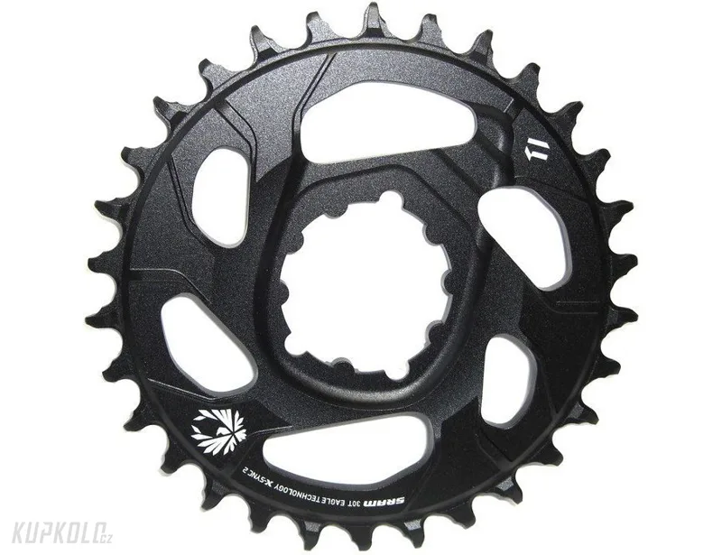 P&#x0159;evodn&#x00ED;k&#x20;Sram&#x20;X-SYNX&#x20;2&#x20;30z&#x20;Direct&#x20;Mount&#x20;-4mm&#x20;Offset&#x20;Alum&#x20;EagleBlack&#x20;pro&#x20;fatbike
