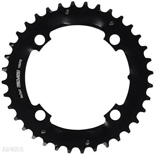 Převodník Truvativ Sram 36T 104 S1 AL3 2X10 BLAST BLACK (SPECIALIZED 36/24)