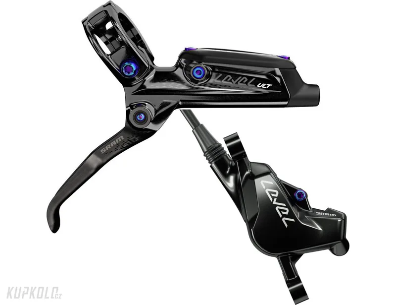 Kotoučová brzda SRAM Level Ultimate B1 Duhové šrouby