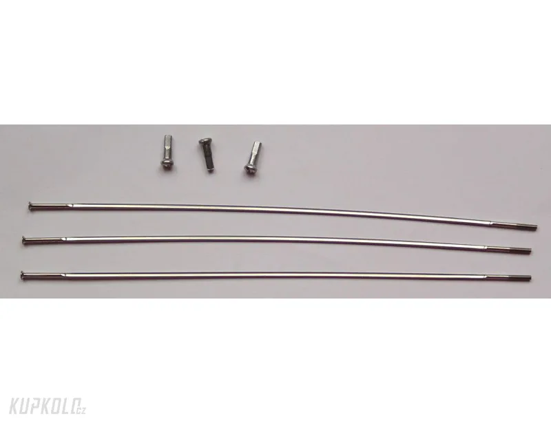 ZIPP&#x20;Spokes&#x20;&amp;&#x20;Nipples&#x20;&amp;&#x20;Washers&#x20;3-pack&#x20;222mm&#x20;CX-Ray&#x20;Straight-PullExternal&#x20;Silver