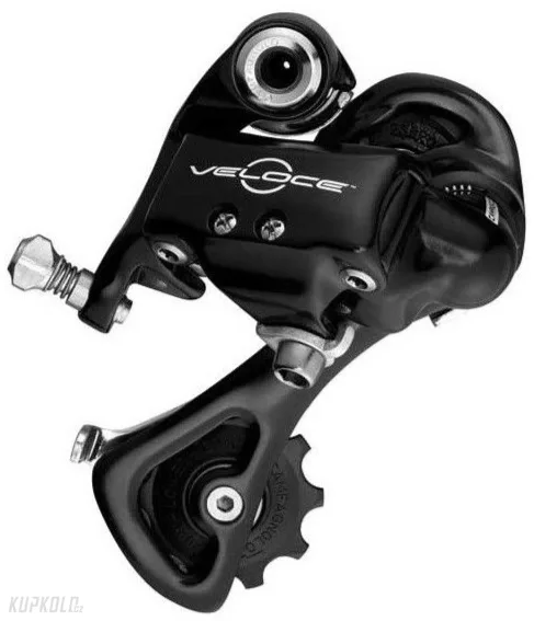 P&#x0159;ehazova&#x010D;ka&#x20;Campagnolo&#x20;Veloce&#x20;Black,&#x20;2x8&#x2F;2x9&#x2F;2x10s
