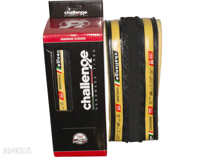 Cyklokrosov&#x00FD;&#x20;pl&#x00E1;&#x0161;&#x0165;&#x20;Challenge&#x20;Chicane&#x20;33&#x20;mm&#x20;300TPI&#x20;TAN