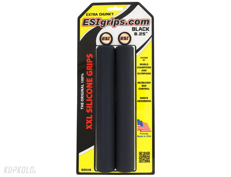 Gripy&#x20;ESI&#x20;XXL&#x20;Extra&#x20;Chunky&#x20;&#x010D;ern&#x00E9;,&#x20;21&#x20;cm