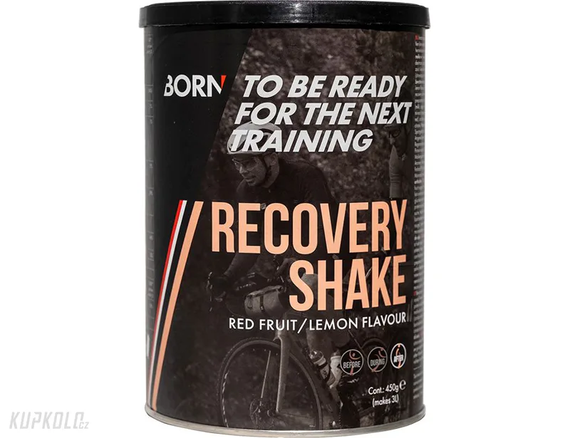 BORN Recovery Shake, 450g - red fruit/lemon