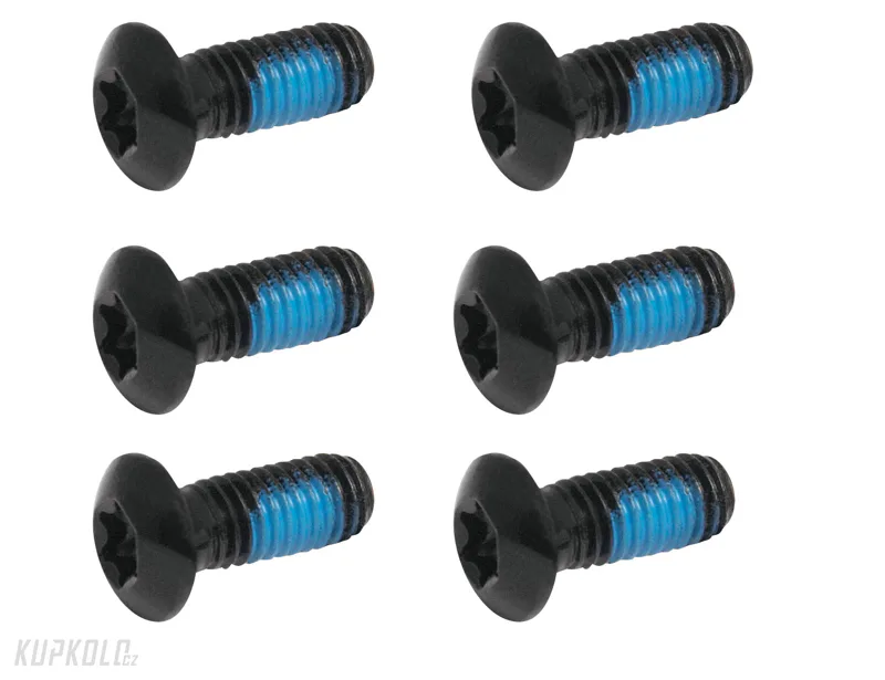 Sram&#x20;&#x0161;rouby&#x20;na&#x20;kotou&#x010D;e&#x20;TORX&#x20;25,&#x20;6&#x20;kus&#x016F;