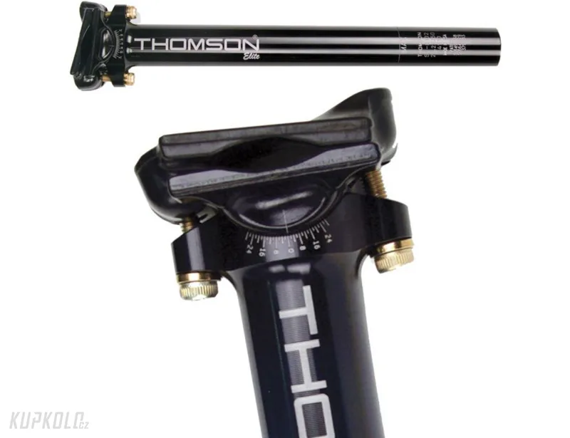 Sedlovka Thomson Elite 0mm offset černá