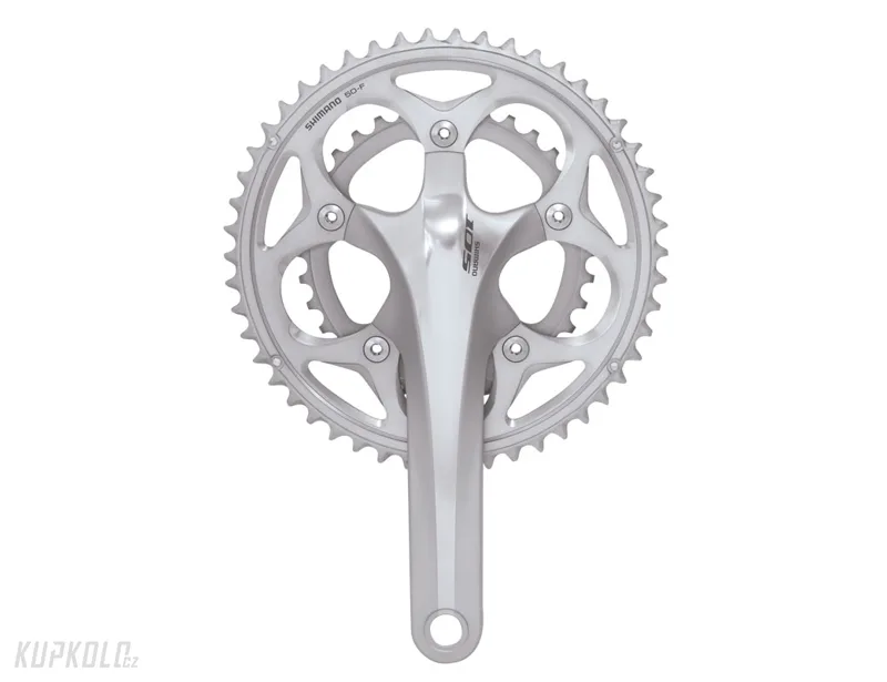 Kliky&#x20;Shimano&#x20;105,&#x20;FC-5750,&#x20;50&#x2F;34z,&#x20;st&#x0159;&#x00ED;brn&#x00E1;
