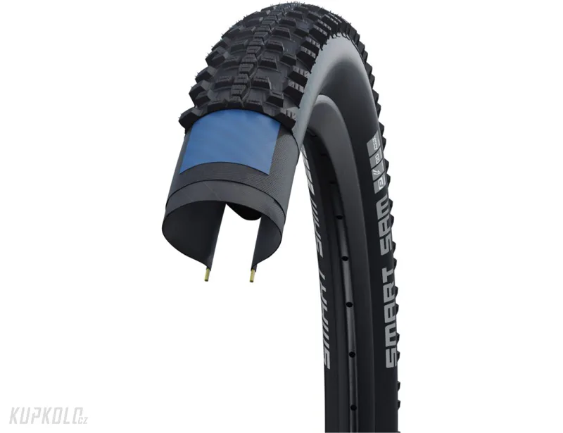 Pl&#x00E1;&#x0161;&#x0165;&#x20;Cross&#x20;Schwalbe&#x20;Smart&#x20;Sam,&#x20;Addix&#x20;Performance,&#x20;pro&#x20;elektrokolo,&#x20;&#x010D;ern&#x00E1;&#x2B;reflexn&#x00ED;&#x20;pruh