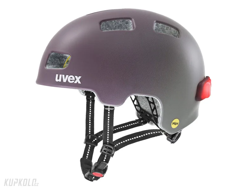 Helma&#x20;UVEX&#x20;HELMA&#x20;CITY&#x20;4&#x20;MIPS,&#x20;PLUM&#x20;MAT