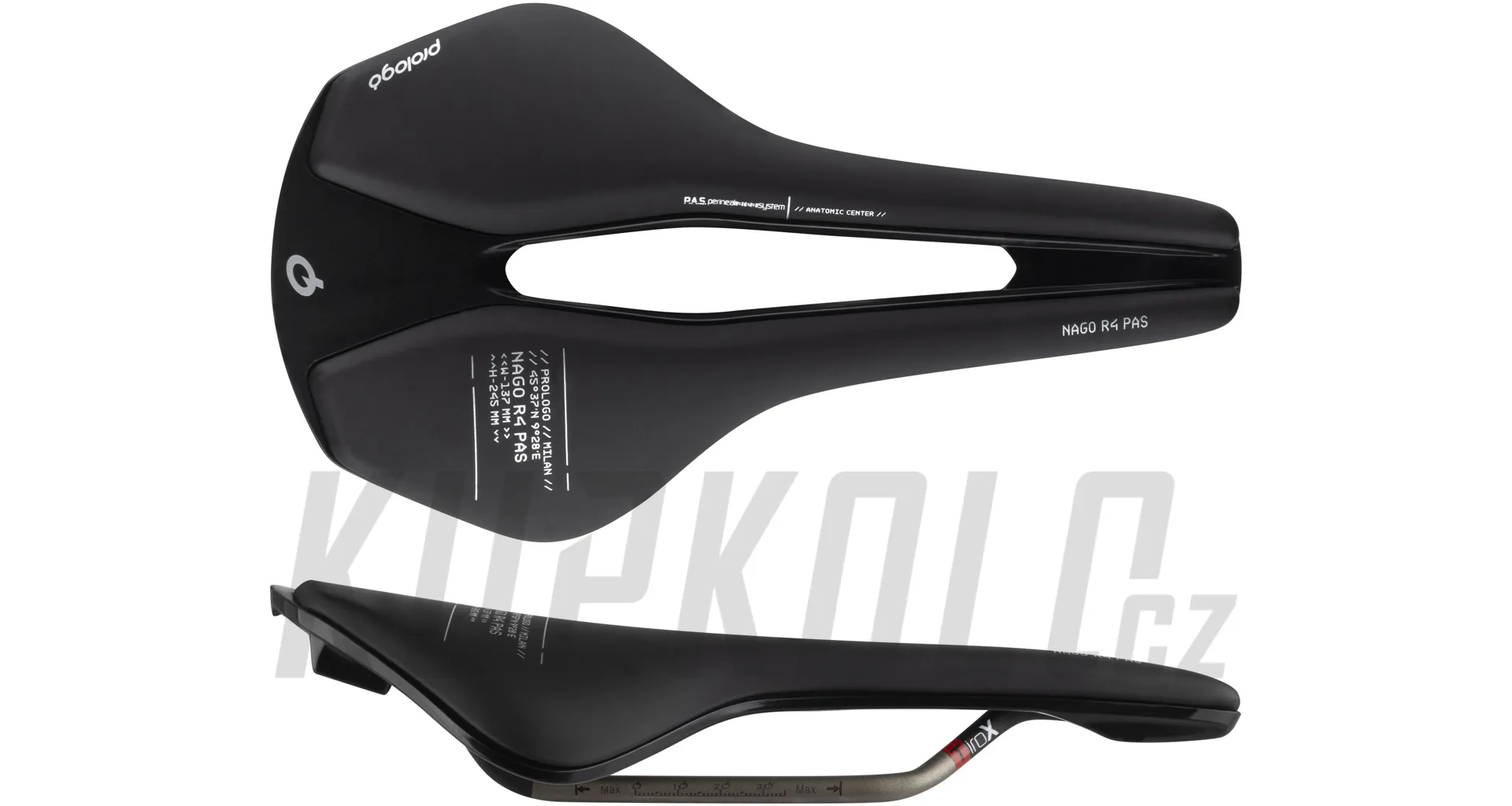 Sedlo Prologo NAGO R4 PAS TiROX 137 - Kupkolo.cz