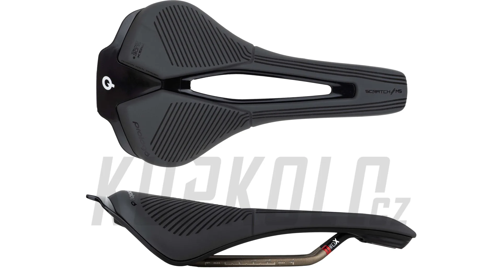 Sedlo Prologo SCRATCH M5 PAS TiROX AGX SC 140 černé - Kupkolo.cz